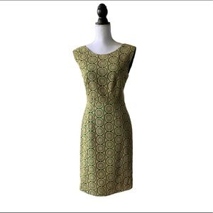 Corey Lynn Calter Green Dress sleeveless Size 6